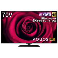 SHARP 液晶テレビ AQUOS 8T-C70DW1